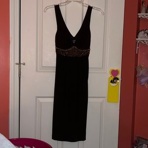 Brown tank top dress